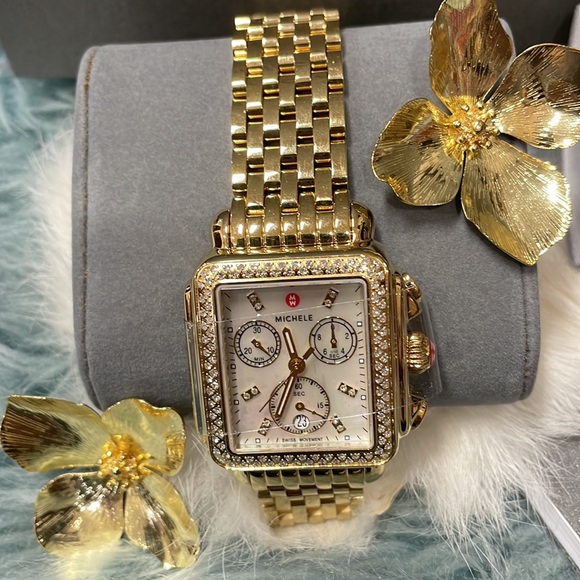 Michele deco diamond watch - Picture 5 of 12